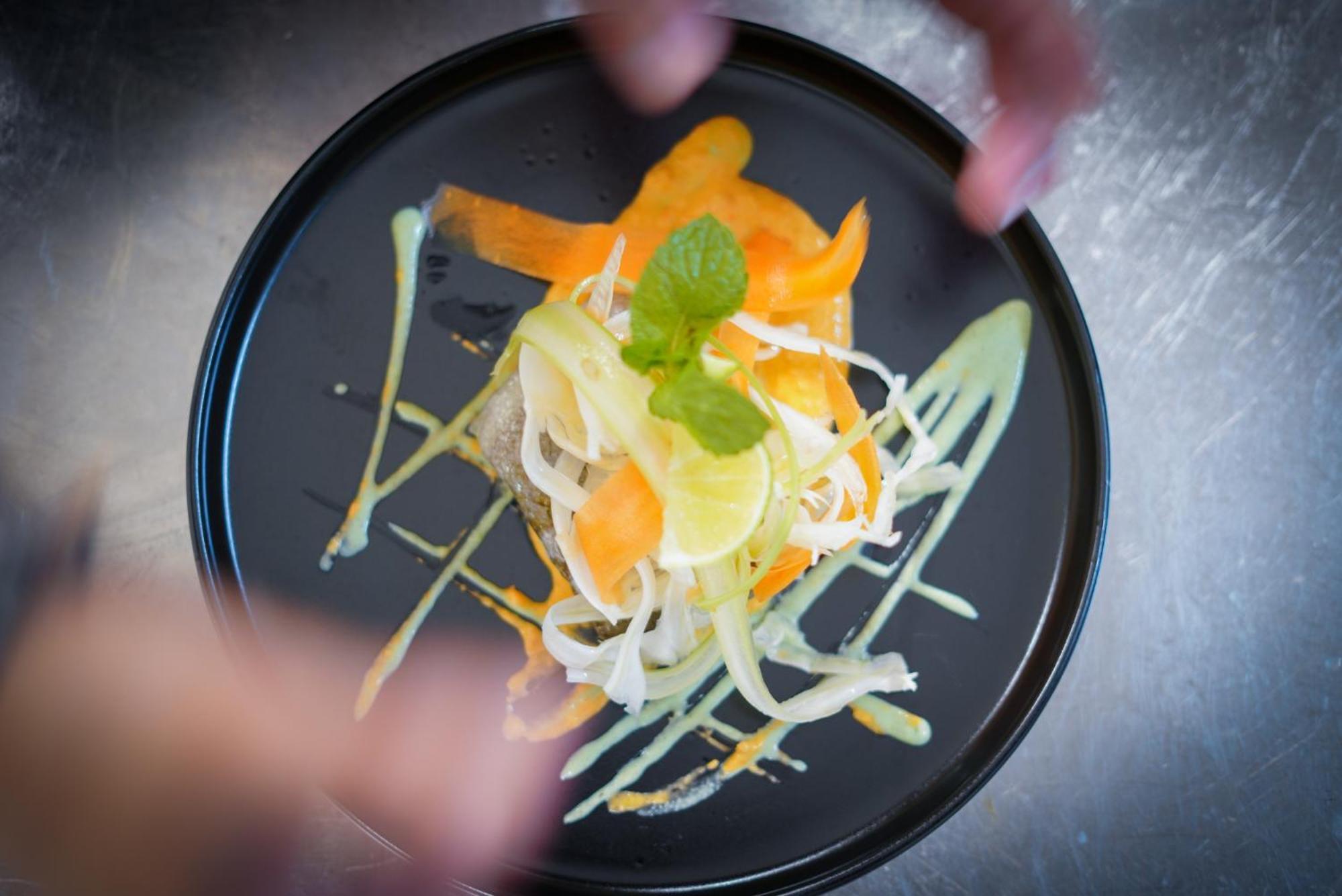 Lhp Hotel Montecatini Palace & Spa Exterior photo A salad being plated